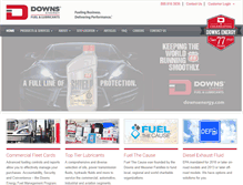 Tablet Screenshot of downsenergy.com